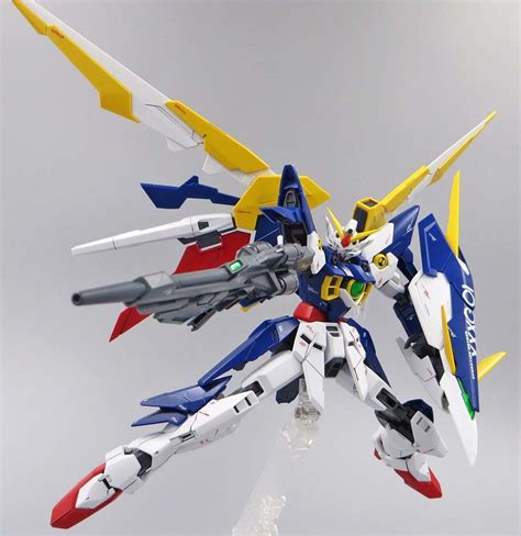 Gundam Guy Mg 1100 Wing Fenice Rinascita Alba Review Images