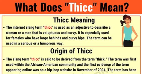What Does Thicc Mean Meaningkosh