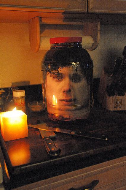 Head In A Jar Halloween Jars Head In A Jar Halloween Haunt