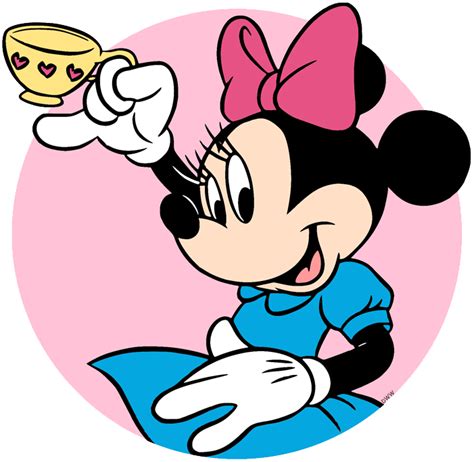 Minnies Tea Time Minnie Desenho Desenhos De Personagens Da Disney