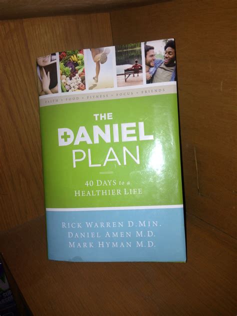 The Daniel Plan Book2 Get Healthy Healthy Life Healthy Eats Daniel