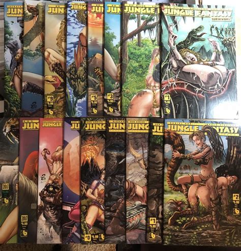 Jungle Fantasy Survivors Ivory Vixens Annuals Lot Of Boundless
