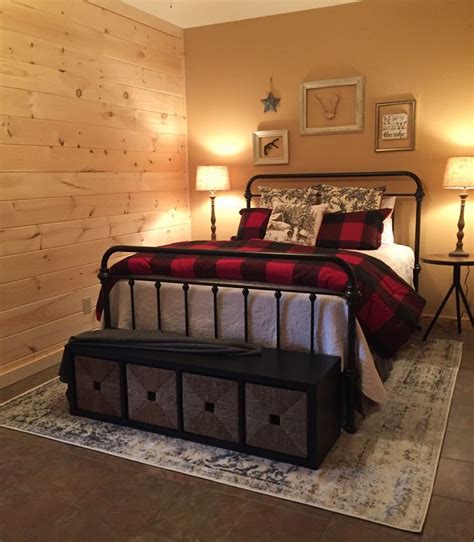 Cozy Cabin Bedroom Cabin Bedroom Decor Cabin Guest Bedroom Cabin Rooms