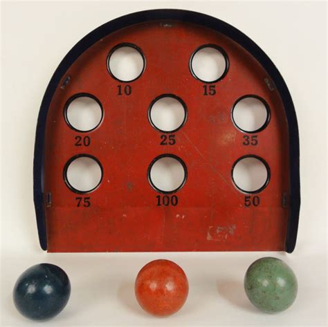 Vintage Pressed Steel Bowling Game Vintage Toys Old Toys Bowling Games