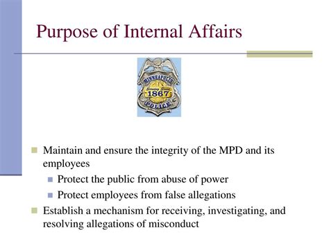 Ppt Minneapolis Police Department Internal Affairs Unit Powerpoint