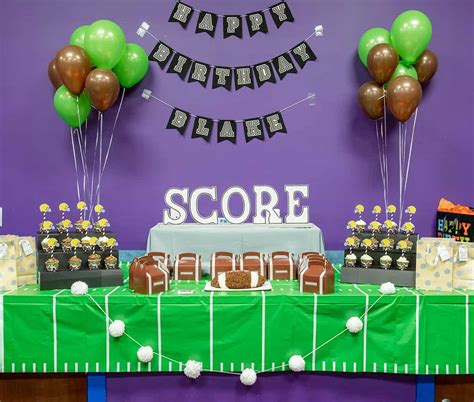 Kids Football Party Decorations