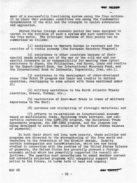 a report to the national security council nsc 68 harry s truman
