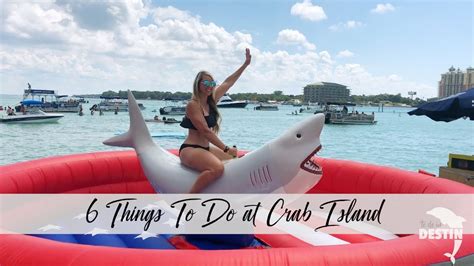 6 Things To Do At Crab Island In Destin Florida Things To Do In