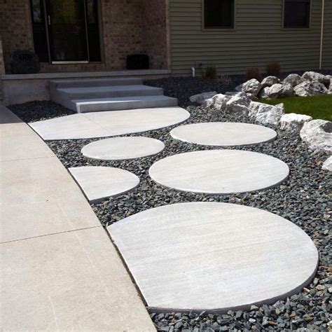 Top 60 Best Concrete Walkway Ideas Outdoor Path Designs