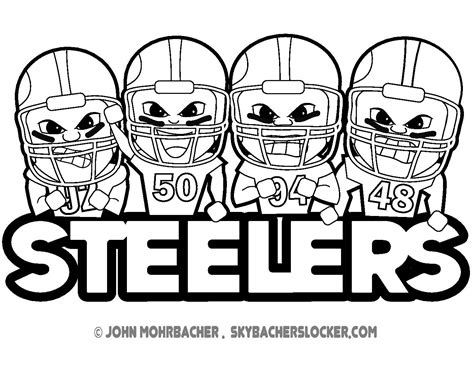10 best dallas cowboys football coloring pages. Collection of Steelers clipart | Free download best ...