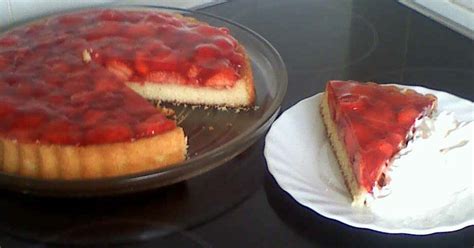 Der vegane fantakuchen ist ein einfacher tassenkuchen ohne ei. Selterskuchen mit Erdbeerbelag - einfach & lecker ...