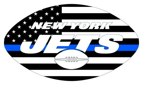Blue Line New York Jets Logo Svg Png Jpeg Etsy