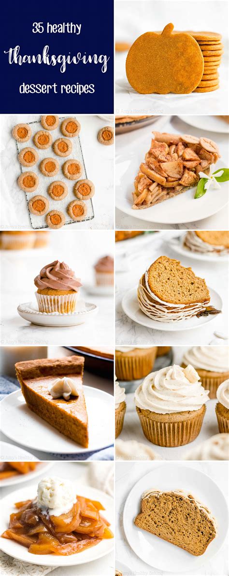 Your new favorite dessert recipe is in this list! 35 Healthy Thanksgiving Dessert Recipes! They're all under ...