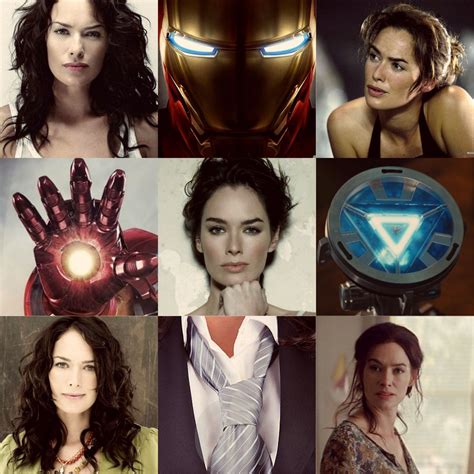 Gender Swapped Avengers Lena Headey As Antonia Toni Stark Aka Iron
