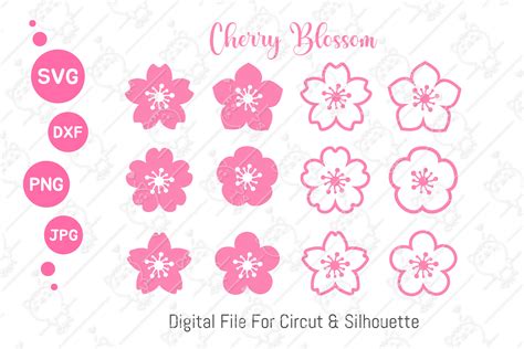 Cherry Blossom SVG | Sakura SVG Illustration par CRStocker · Creative