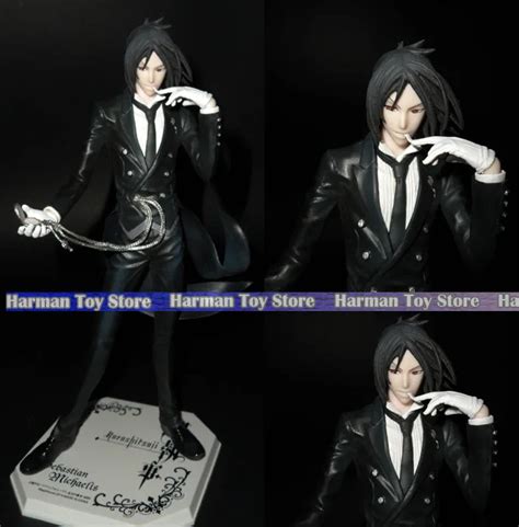 24cm Pvc Japanese Anime Figure Black Butler Sebastian Michaelis Action Figure Collectible Model
