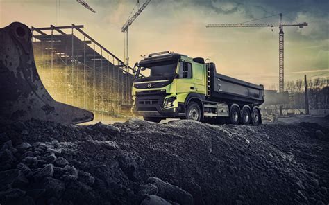 Construction Truck Wallpaper