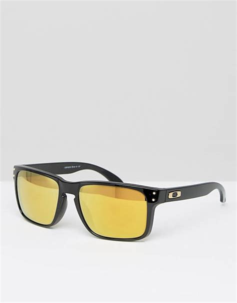 Oakley Square Sunglasses With Yellow Lens Asos