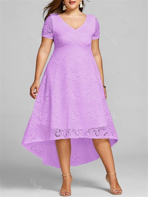 40 Off Plus Size Asymmetrical Midi Evening Dress Rosegal