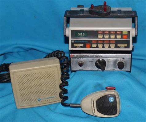 Vintage Police And Fire Radios At Emergency Radio Police