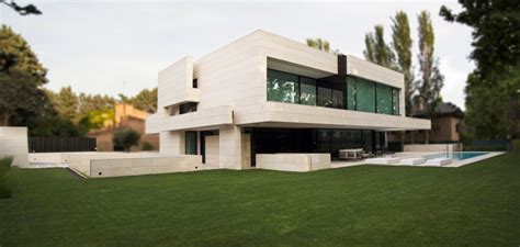 Joaquín torres, el arquitecto elegido por luis garcía cereceda en el norte, el de joaquín torres no es único proyecto de lujo. Park House - Contemporáneo - Fachada - Madrid - de A-cero ...