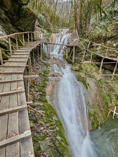 33 Waterfalls Resort In Sochi Russia Stock Image Image Of Outdoor