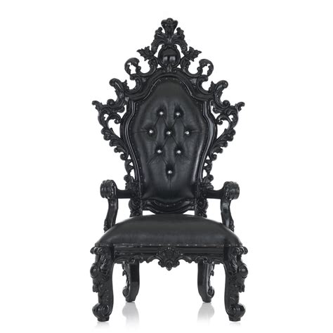 King Darius Royal Throne Chair Black Black Throne Chair Royal