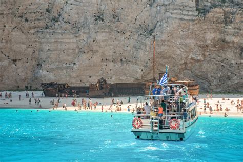 Cruisemar Zakynthos Cruises Zante Greece 2nd Cruise Shipwreck Beach