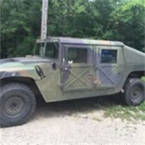 Humvee Slant Back With Turret Hummer H