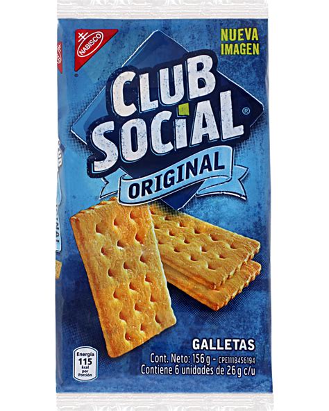 Nabisco Galleta Club Social Salty Crackers 6 Pack A Little Taste