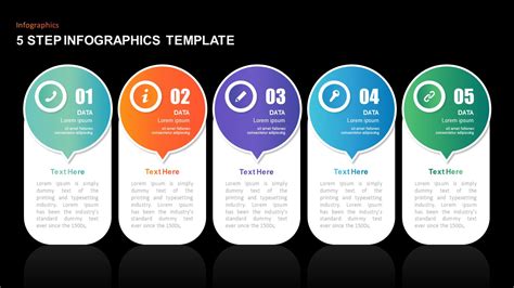 5 Step Infographic Template For Powerpoint Slidebazaar Images And