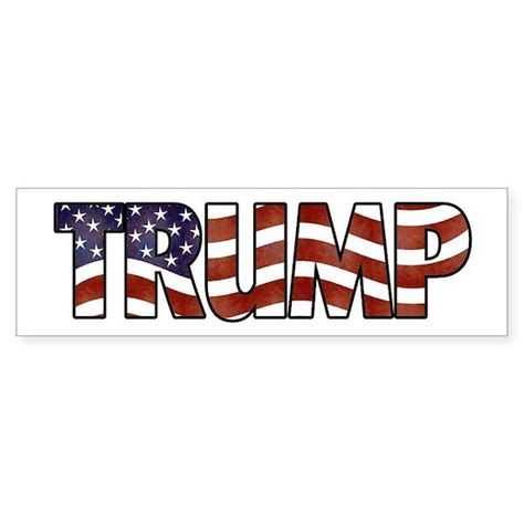 Trump Sticker Bumper Trump Bumper Sticker By Alessandra Cafepress