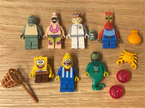 Lego Spongebob Minifigure Lot Ubicaciondepersonascdmxgobmx