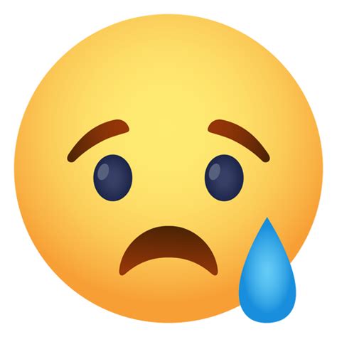 Sad Face Emoji Emoticon Transparent Png And Svg Vector File Images