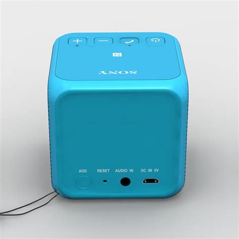 Sony Srs X11 Blue Bluetooth Portable Speaker 3d Model In Audio 3dexport