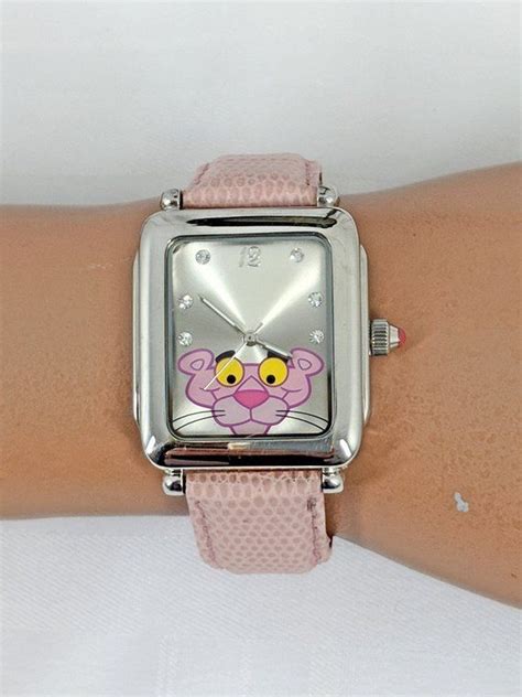 Pink Panther 40th Anniversary Watch Vintage Pink Panther Etsy