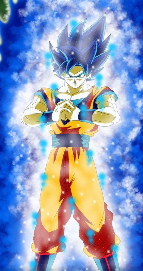 Goku Super Saiyajin Blue Evolution By Thiagosn007 On Deviantart