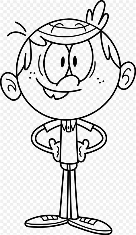Lincoln Loud Black And White Drawing Line Art Clip Art Png
