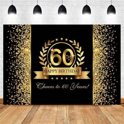 60th Birthday Background Images