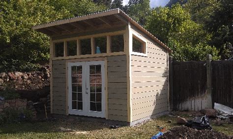 Furthermore, since it is built up against the house it is hidden from the yard and therefore perfect for a storage solution that is. Lean-To Shed Style