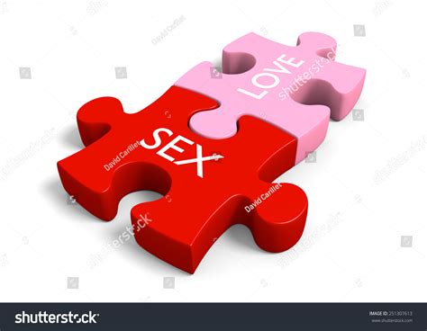 Piezas De Rompecabezas De Sexo Y Ilustración De Stock 251307613
