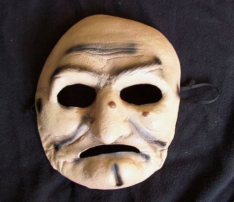Vintage Halloween Mask Rubber Wonderfully Ugly Old Woman