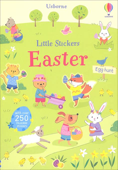 Little Stickers Easter Edc Usborne 9780794549879