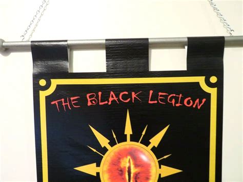 Warhammer 40k Black Legion Banner Ebay
