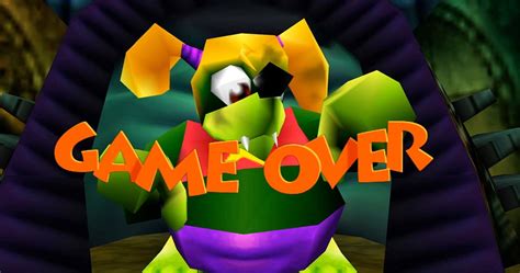 Gaming Detail Banjo Kazooie Gives You A Game Over If You Dont Buy The