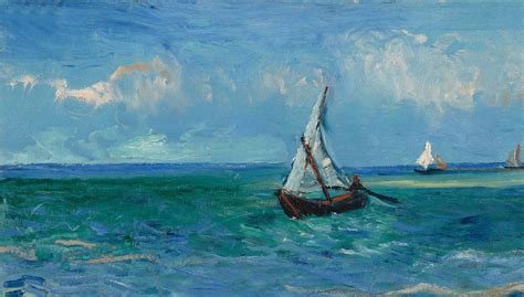 Vincent Van Gogh Seascape Near Les Saintes Maries De La Me 1888