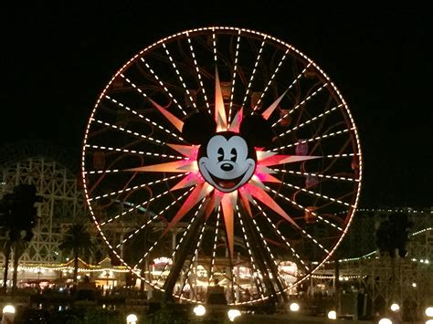 Mickey S Fun Wheel At Paradise Pier In California Adventure At Disneyland California Adventure