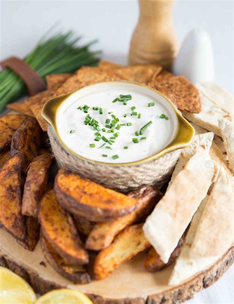 Dipping sauce for sweet potato friesthe gunny sack. Sour Cream and Chive Dip | Don't Go Bacon My Heart
