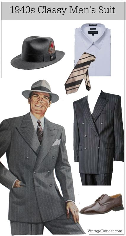 1940s Mens Outfit And Costume Ideas