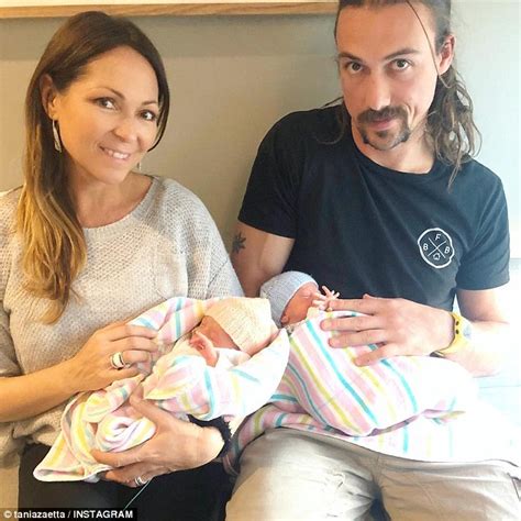 Who Dares Wins Star Tania Zaetta Shares Sweet Snap Of Her Newborn Twins